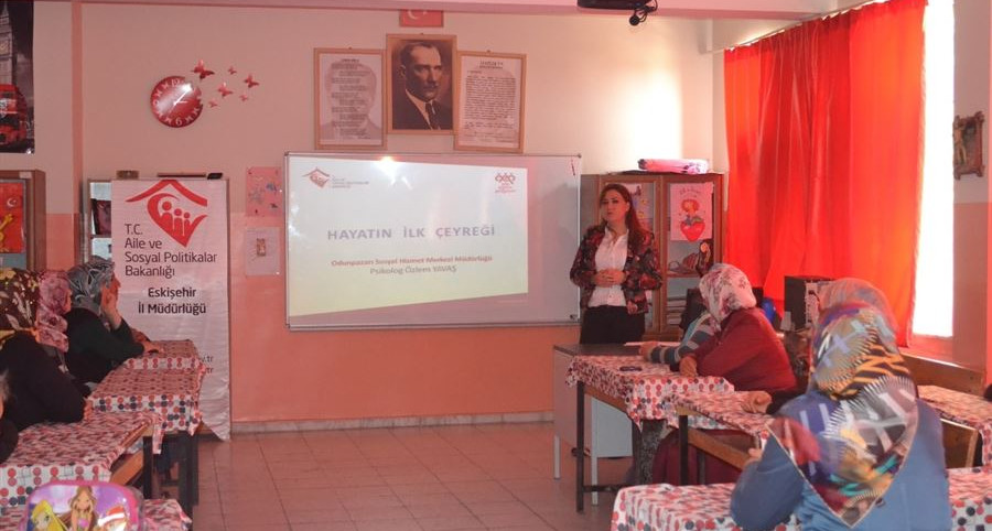 Eskişehir'de AEP çerçevesinde 21 öğrenci velisine eğitimi verildi.