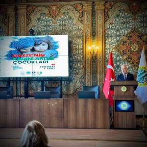 İstanbul Üniversitesi ile ortaklaşa gerçekleştirdiğimiz Gazze’nin Kadınları ve Çocukları isimli konferans İl Müdürümüz Sn. Ömer TURAN‘ında katılımıyla gerçekleştirilmiştir. - fotoğraf 2
