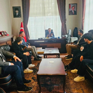 Rol-model Etkinlikleri Kapsamında Vali Yardımcımız Sayın Dr. Ali Yılmaz Makamında Ziyaret Edildi. - fotoğraf 1