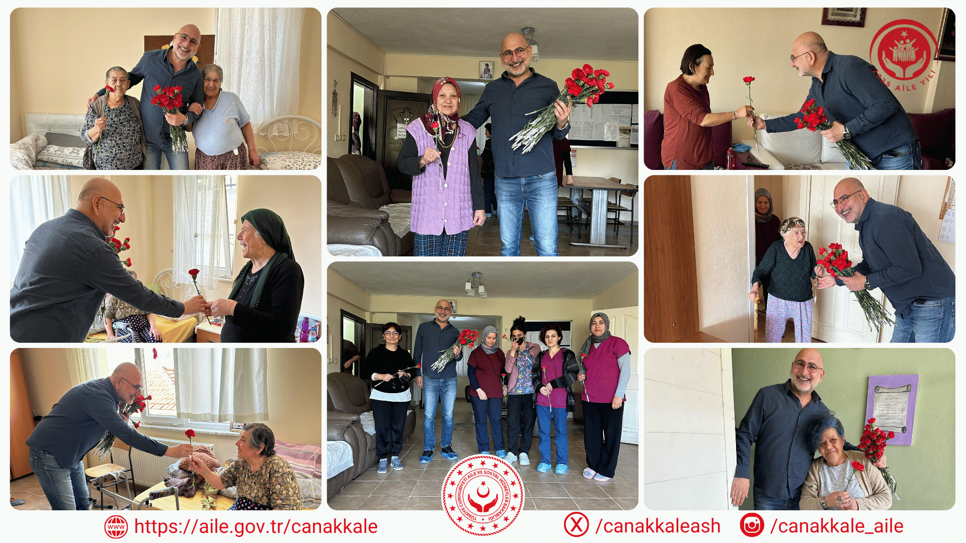 8 Mart Dünya Kadınlar Günü Hamiyet Feridun Sözen Huzurevi Faaliyetleri