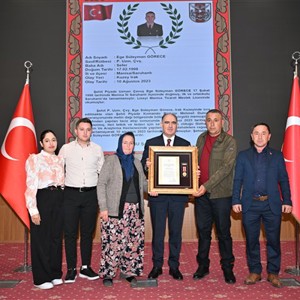 'Devlet Övünç Madalyası ve Berat Tevcih Töreni' Düzenlendi - fotoğraf 13