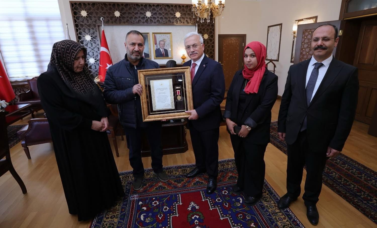 🇹🇷 “Devlet Övünç Madalyası ve Beratı Takdimi"