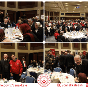 18 Mart Şehitleri Anma Günü Ve Çanakkale Deniz Zaferi’nin 110. Yıl Dönümü Vesilesiyle Düzenlenen İftar Programına Katıldık. - fotoğraf 1