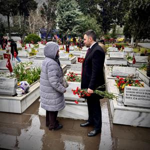 İl Müdürümüz Sn. Ömer TURAN, 18 Mart Çanakkale Zaferinin 110.Yıl dönümü ve Şehitler Günü Anma Törenine katılım sağlamıştır. - fotoğraf 6