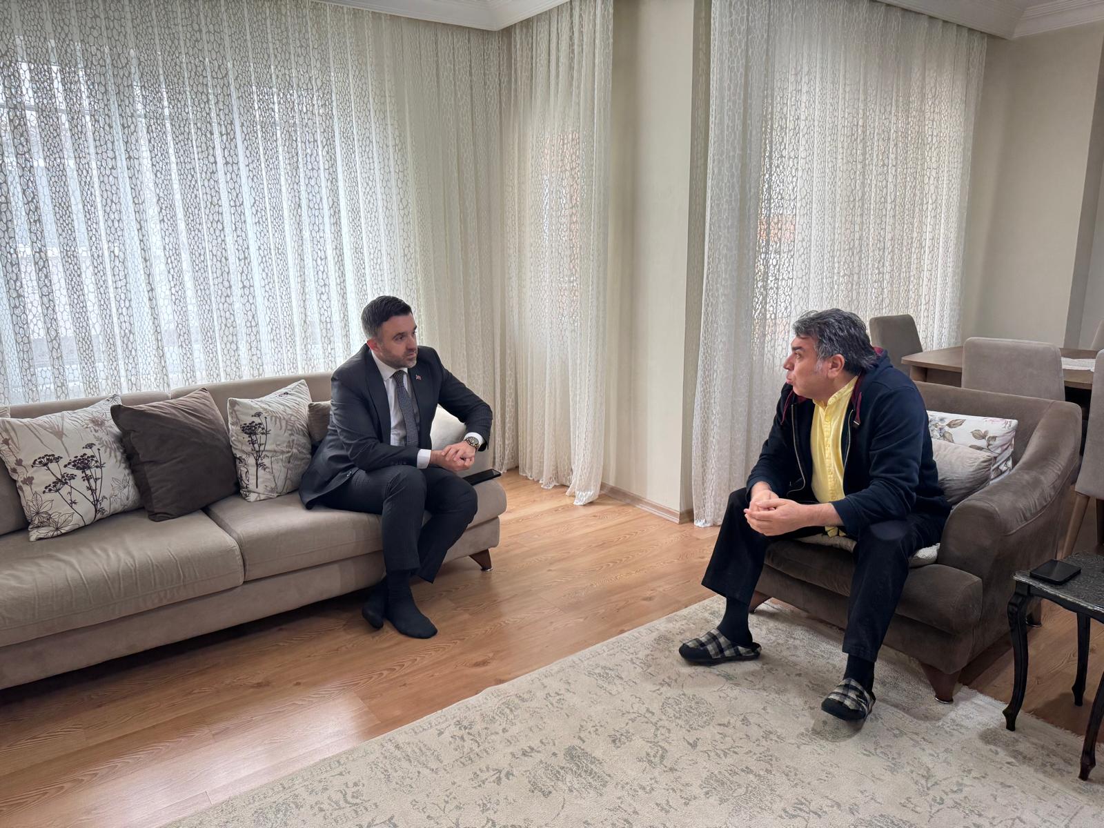 İl Müdürümüz Sn. Ömer TURAN, TSK Gazimiz Sn. Nesip ÜNAL' ın hanesine ziyaret gerçekleştirilmiştir.