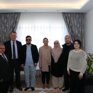 Gazi Söz. Er İsmail Can KEPEZ ve kıymetli ailesini ziyaret - fotoğraf 2