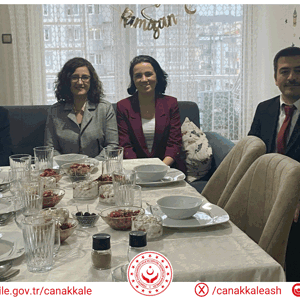 Sosyal Destek Hizmetleri Daire Başkanı Şirin Açılan, Çocuk Evinde Düzenlenen İftar Programına Katıldı - fotoğraf 1