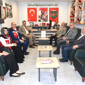 TÜMŞAD ve Muharip Gaziler Derneği’ne Bayram Ziyareti - fotoğraf 1