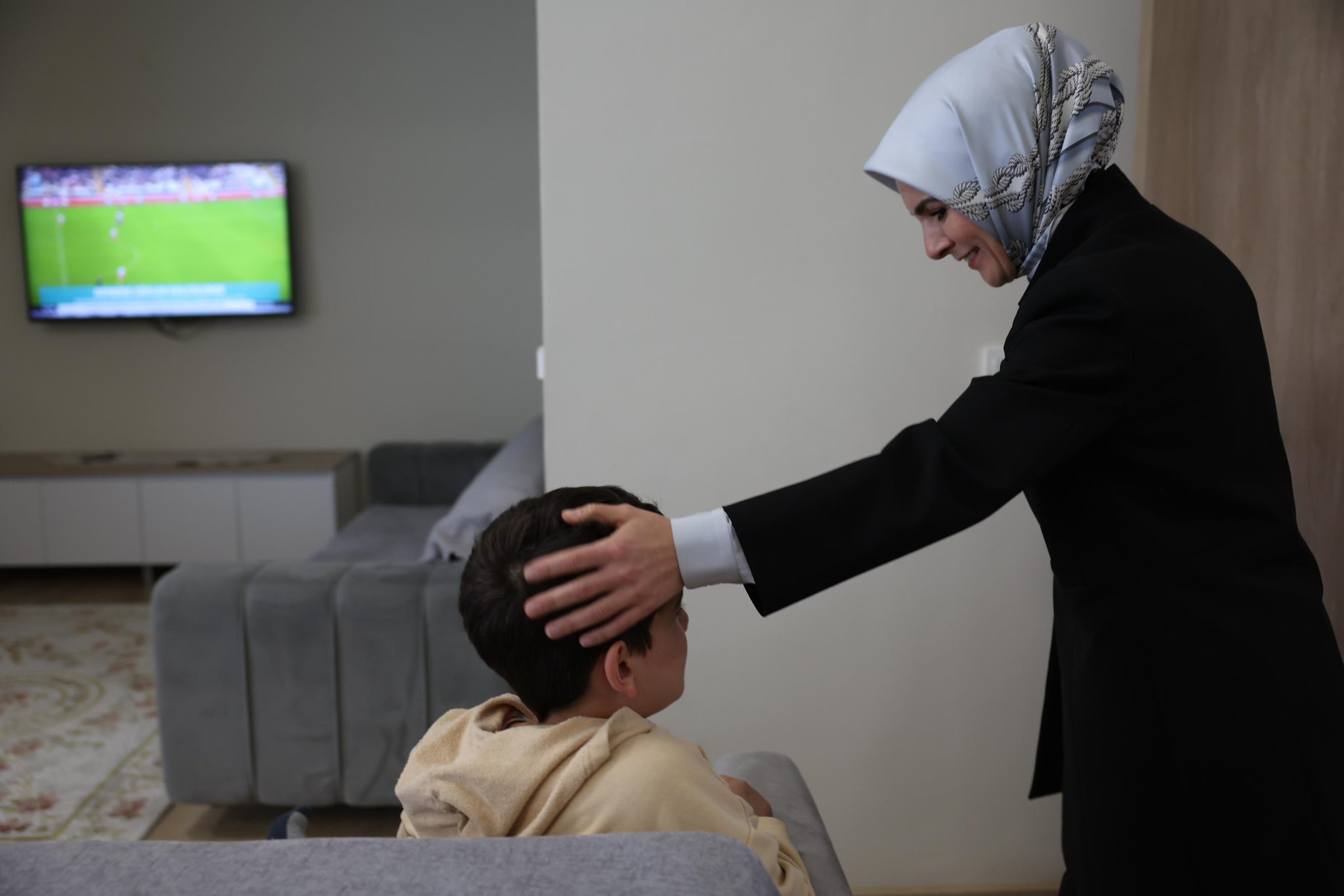 Bakanımız Sn. Mahinur Özdemir Göktaş, Bahçelievler Şeyh Zayed Çocuk Evleri Sitemizde inşaatı devam eden yeni alanları ziyaret ederek çalışmaları yerinde inceledi.