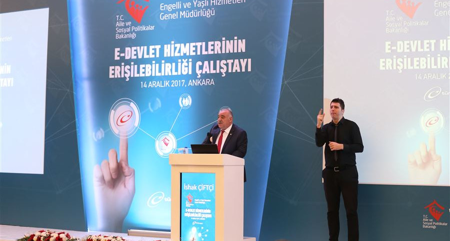 E-Devlet Hizmetlerinin Erişilebilirliği Çalıştayı Ankara’da Gerçekleştirildi