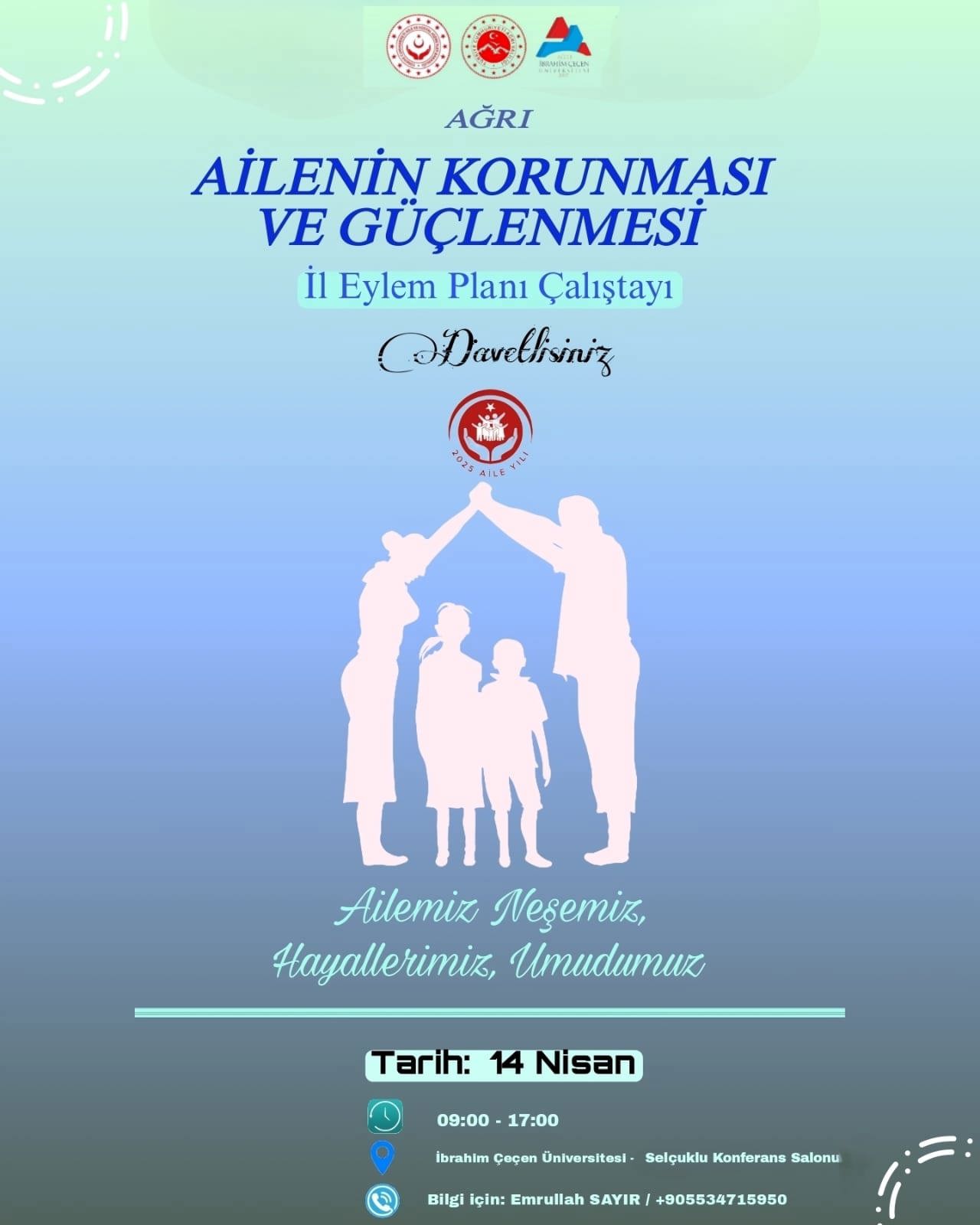 Ailenin Korunması ve Güçlenmesi İl Eylem Planı Çalıştayı - fotoğraf 1