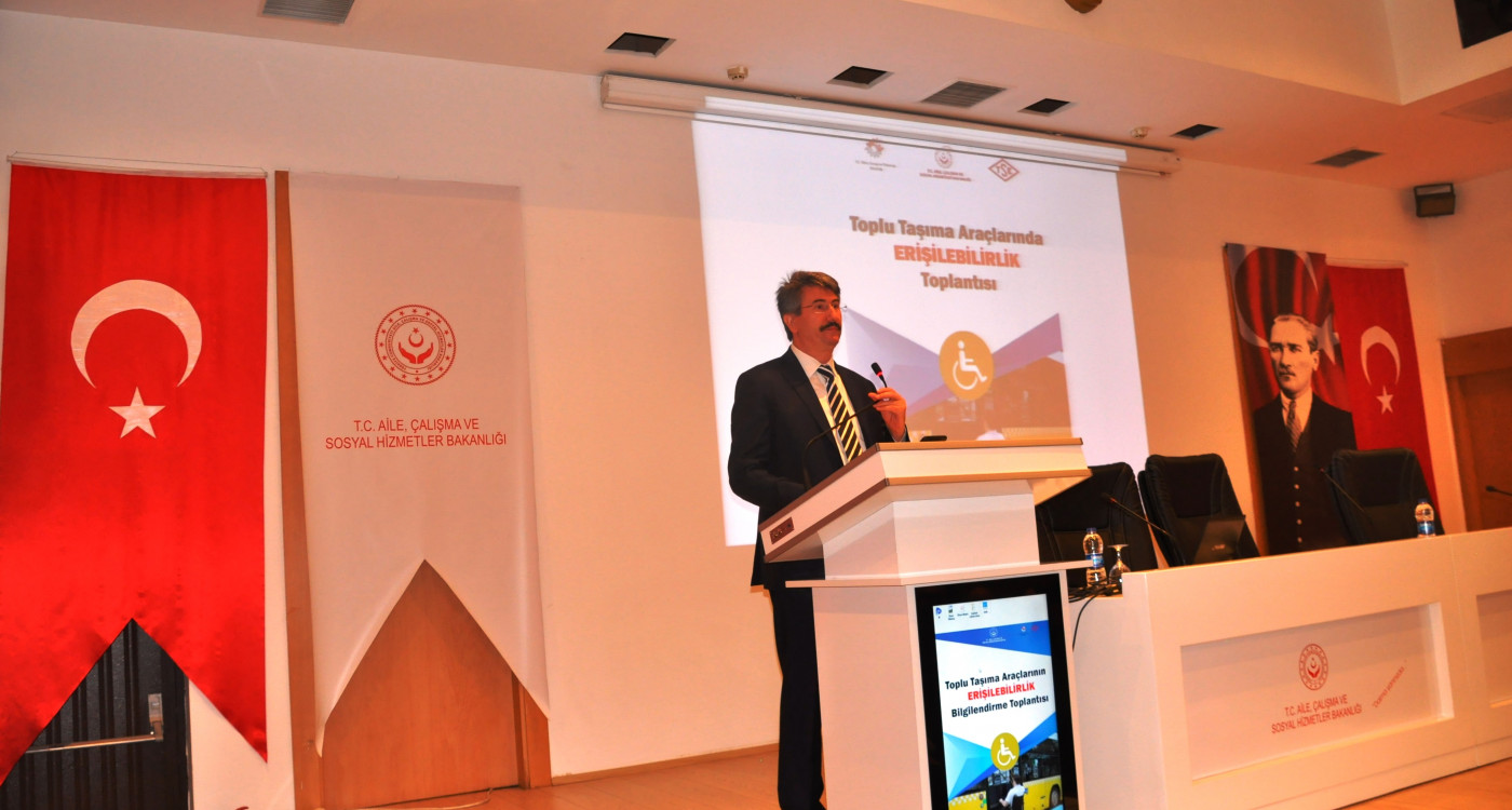 “Toplu Taşıma Araçlarının Erişilebilirliği” Bilgilendirme Toplantısı Yapıldı