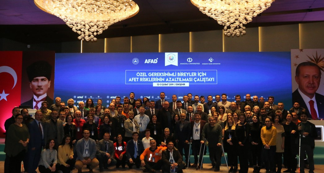 Özel Gereksinimli Bireyler İçin Afet Risklerinin Azaltılması Çalıştayı Eskişehir’de Yapıldı