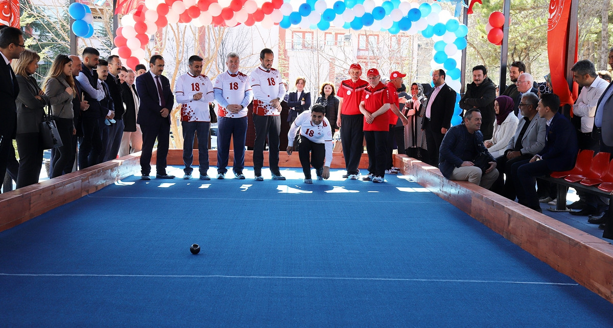 Çankırı İsmail Özdemir Huzurevi Bocce Sahası Açılışı Gerçekleştirildi