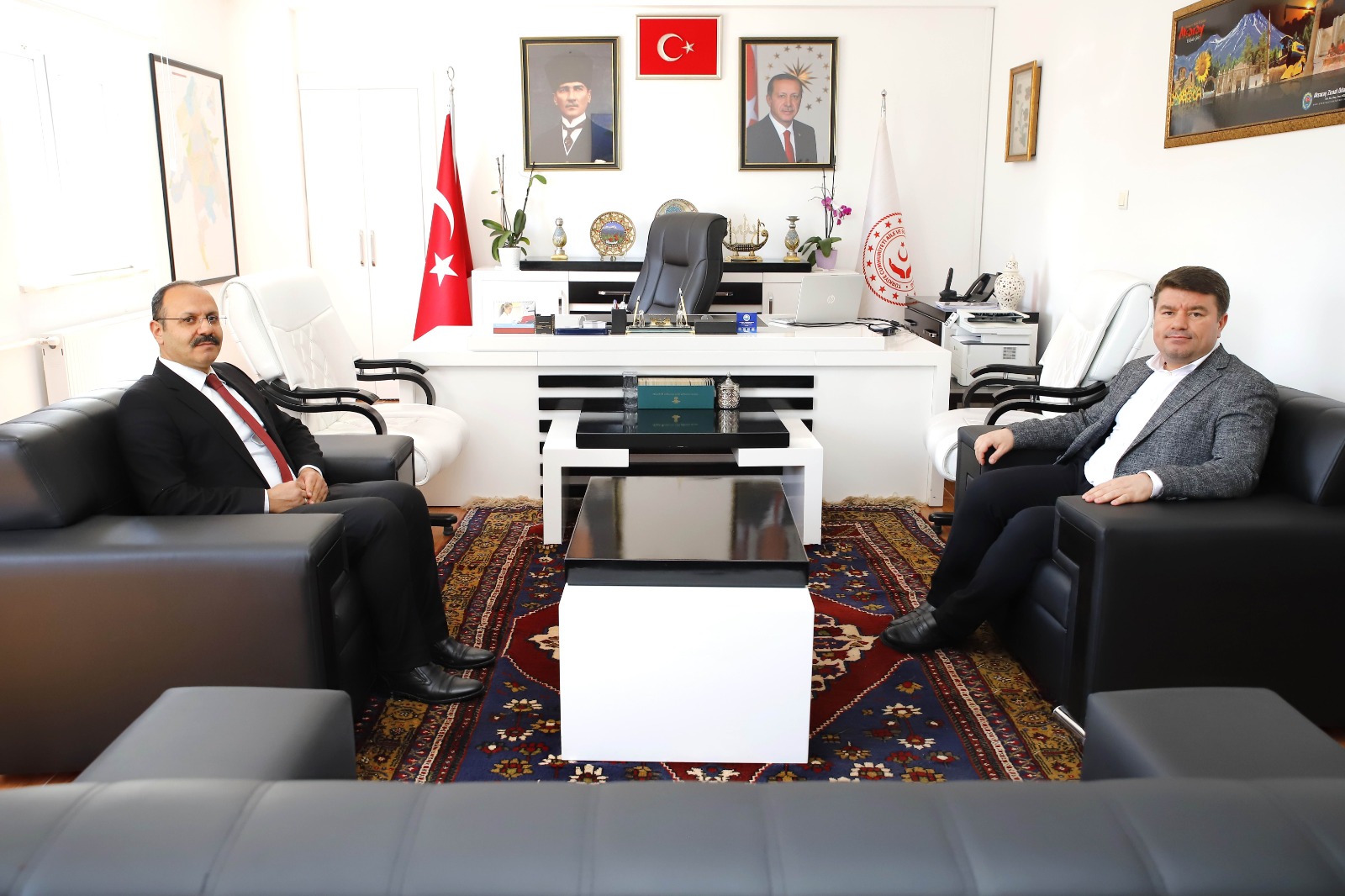 📍Belediye Başkanımız Sayın Dr. Evren Dinçer’den Kurumumuza Ziyaret