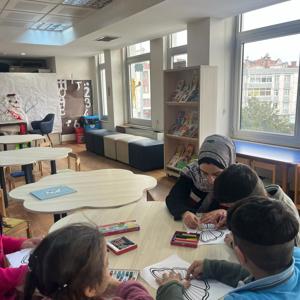 Sosyal ve Ekonomik Destek (SED) Hizmet Modelinden yararlanan çocuklarımıza Okul Destek (ODES) Projesi kapsamında etkinlikler düzenlemeye devam ediyoruz. - fotoğraf 3
