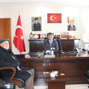 Şehit Babası İl Müdürümüzü Ziyaret Etti - fotoğraf 1
