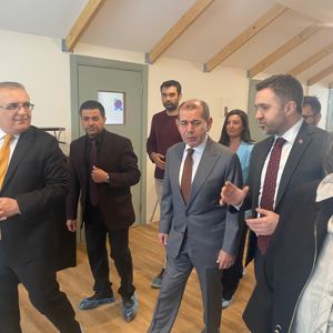 Galatasaray Spor Kulübü Başkanı Sn. Dursun ÖZBEK ve Yönetimini, İl Müdürlüğümüze bağlı Şeyh Zayed Çocuk Evleri Sitemizde ağırladık. - fotoğraf 3