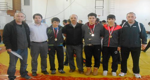 Ordulu gençlerimiz madalyalarını aldı