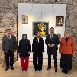 "Benim Renklerim" Sergisi Dolmabahçe Sanat Galerisi’nde Açıldı. - fotoğraf 1