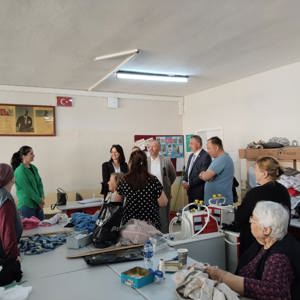 Karaağaç Dikiş Kursu Ziyaret Edildi. - fotoğraf 4