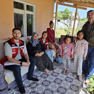 2025 "Aile Yılı" Kapsamında Mahallemiz Ailemiz Projesi kapsamında Aile ziyaretleri gerçekleştirildi. - fotoğraf 1