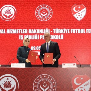 Aile ve Sosyal Hizmetler Bakanlığı ile TFF arasında iş birliği protokolü imzalandı - fotoğraf 1