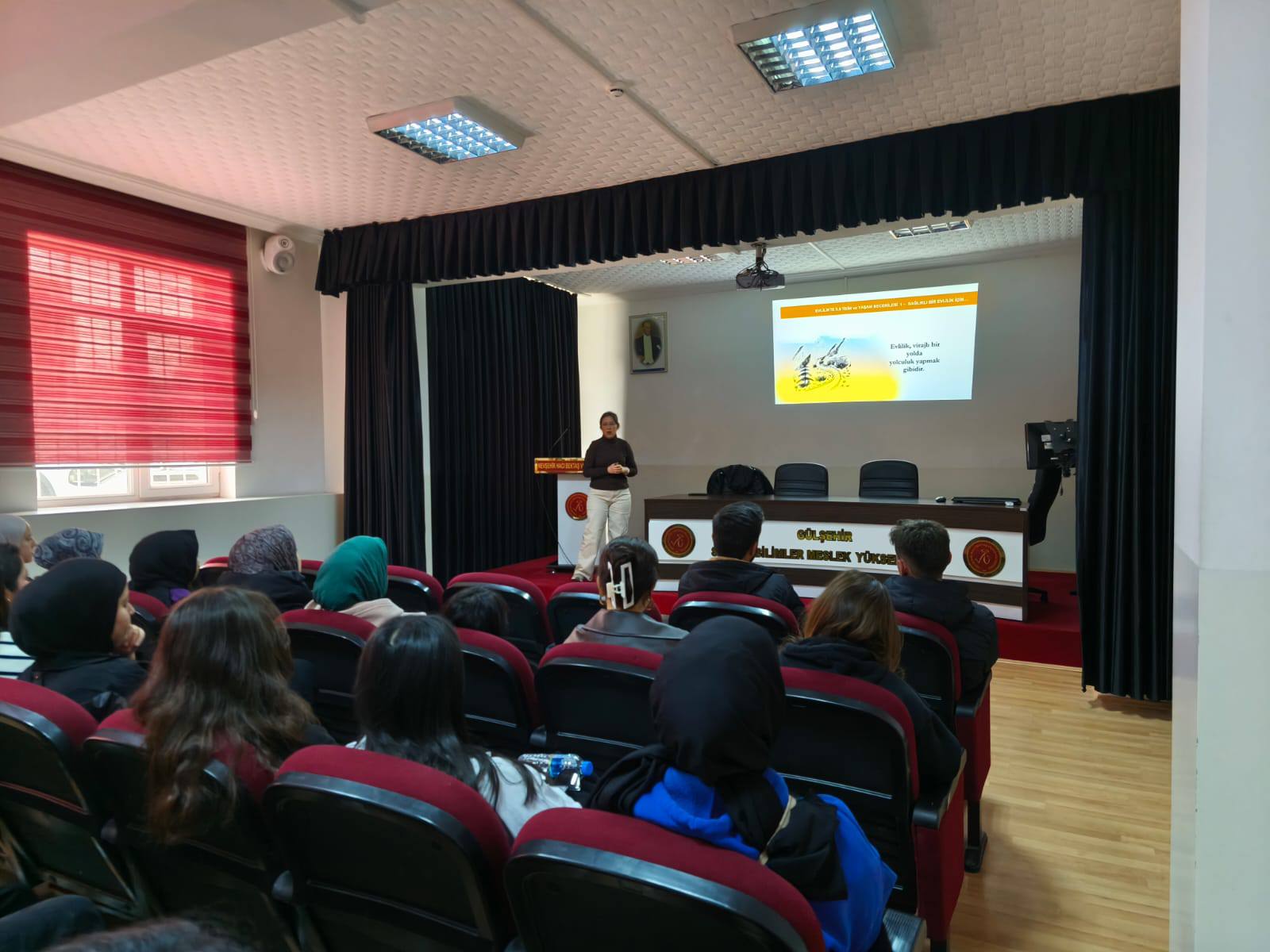 Aile Yılı kapsamında Evlilik Öncesi Eğitimi semineri düzenlendi.