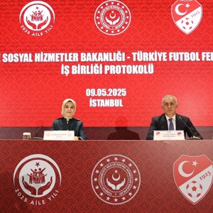 Aile ve Sosyal Hizmetler Bakanlığı ile TFF arasında iş birliği protokolü imzalandı - fotoğraf 1