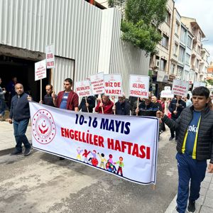 Engelliler Haftasında Farkındalık Yürüyüşü Düzenlendi. - fotoğraf 1