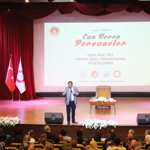 2025 Aile Yılı kapsamında Yazar Hayati İnanç, Valiğimiz tarafından düzenlenen "Canveren Pervaneler Hatay Özel Programı'na" katıldı. - fotoğraf 5