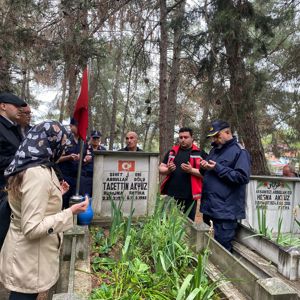 Şehitlerimiz Tacettin AKYÜZ ve Mustafa Sezen TİKVEŞLİ Kabirleri Başında Dualar İle Anıldılar.. - fotoğraf 1