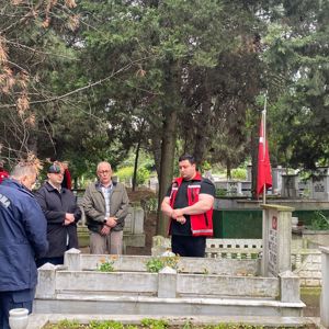 Şehitlerimiz Tacettin AKYÜZ ve Mustafa Sezen TİKVEŞLİ Kabirleri Başında Dualar İle Anıldılar.. - fotoğraf 2