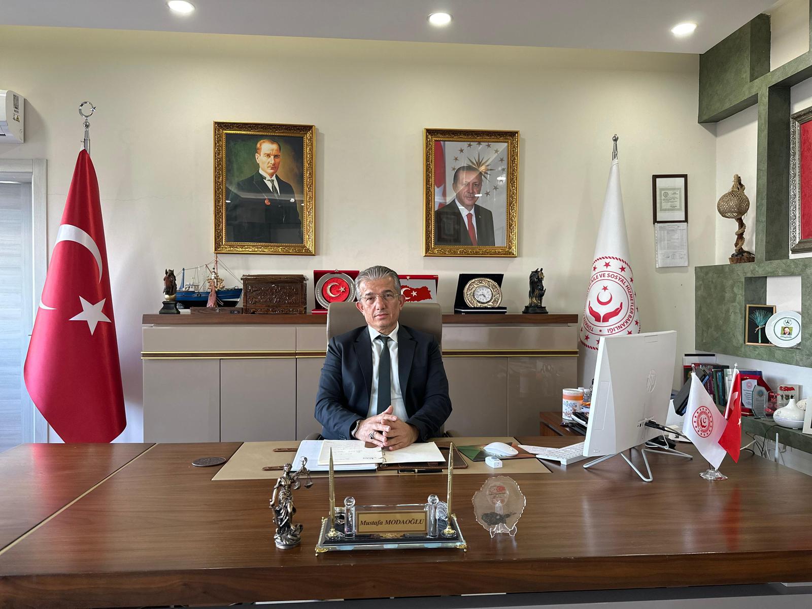 İl Müdürümüz Mustafa MODAOĞLU'nun 19 Mayıs Atatürk'ü Anma Gençlik ve Spor Bayramı Mesajı