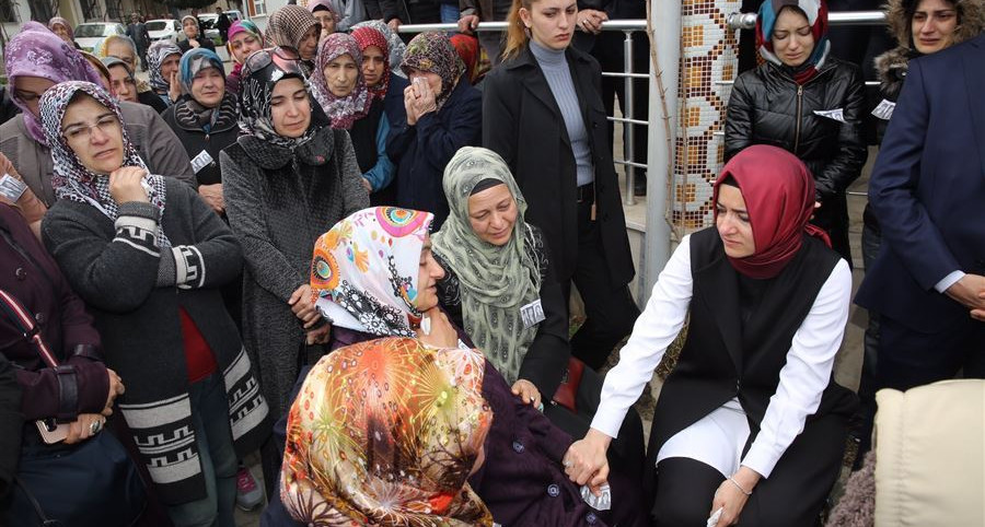 Bursa'da yolcu otobüsünün devrilmesi