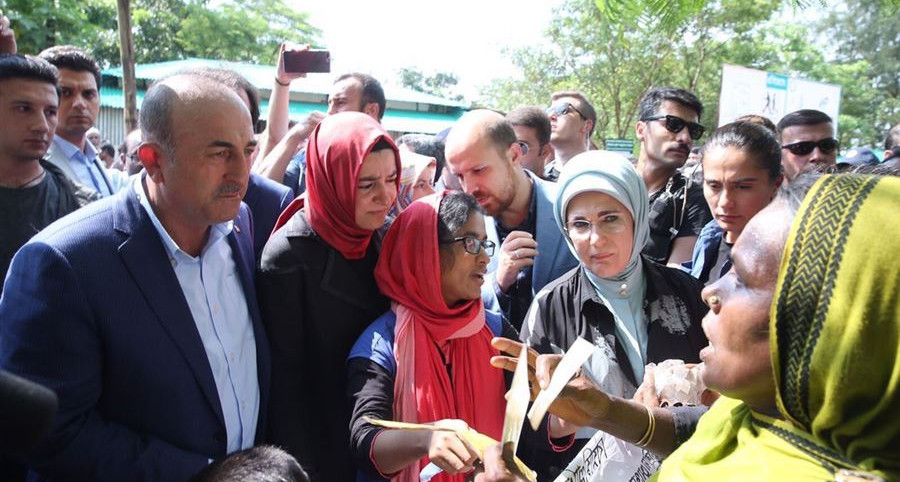 Türkiye’den Arakanlı Müslümanlara yardım eli