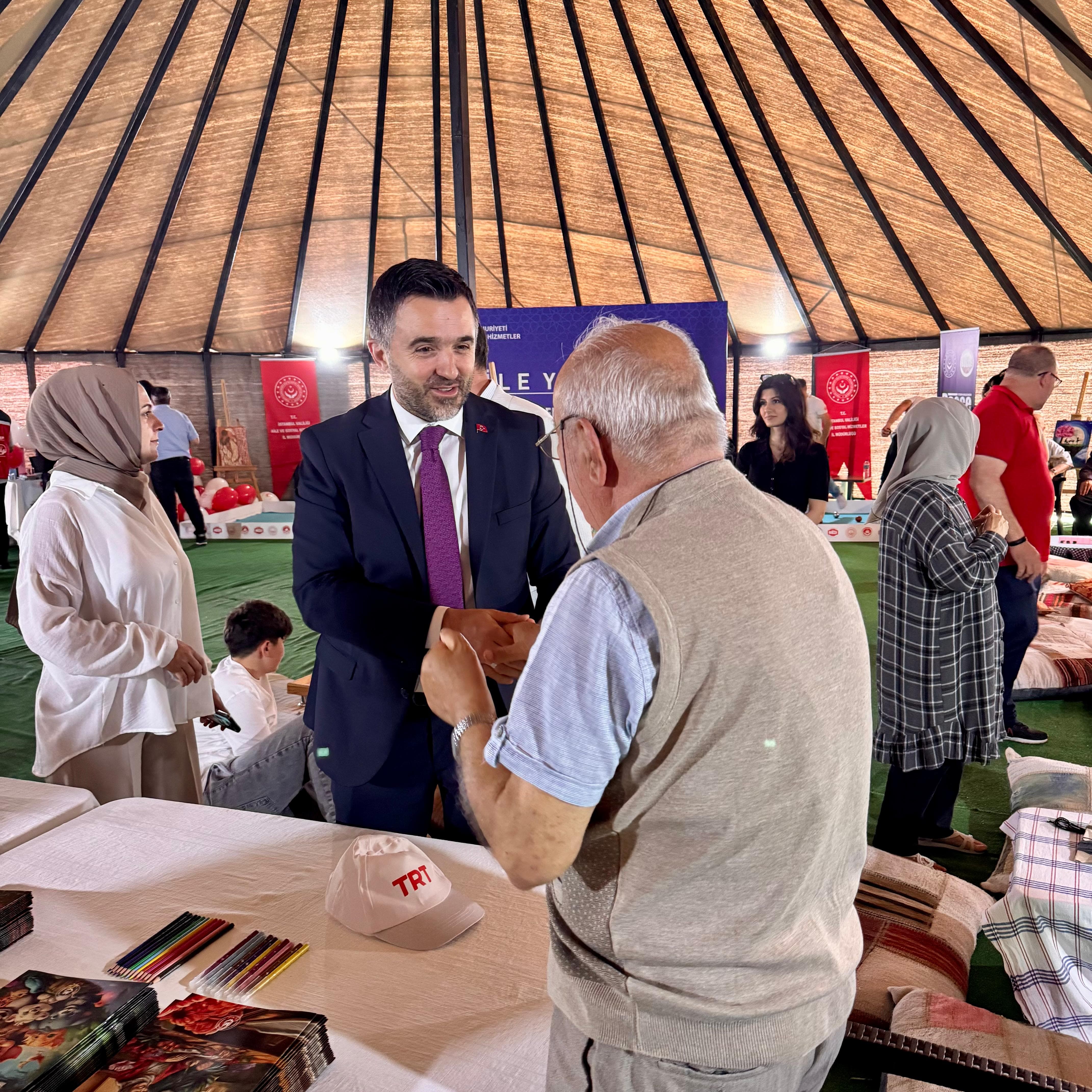 7. Etnospor Kültür Festivali’nde Aile Otağında Çınarlarımız ile Geleneksel ve Yenilikçi Etkinlikler