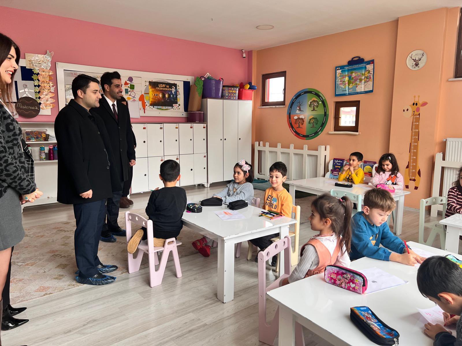 Vali Yardımcımız Sn. Okan Yenidünya ve İl Müdürümüz Hüseyin Okan, özel kreşleri ziyaret ederek denetimlerde bulunmuş ve rehberlik hizmeti sunmuştur.