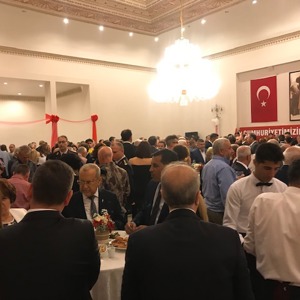 29 Ekim Cumhuriyet Bayrami'nin 96.yil donumu nedeniyle Valimiz Sn. Ali Ihsan SU 'nun ev sahipliginde Cumhuriyet Resepsiyonu duzenlendi - fotoğraf 1