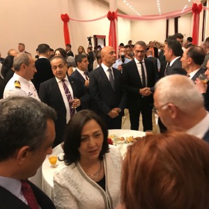 29 Ekim Cumhuriyet Bayrami'nin 96.yil donumu nedeniyle Valimiz Sn. Ali Ihsan SU 'nun ev sahipliginde Cumhuriyet Resepsiyonu duzenlendi - fotoğraf 5