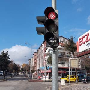 Isparta Trafiğinde Aile Yılı Mesajları - fotoğraf 2