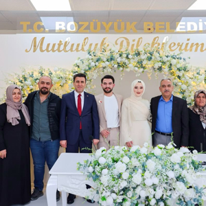 Bilecik’te, Evlenecek Gençlerin Desteklenmesi Projesinden Yararlanan İlk Çiftin Nikah Töreni - fotoğraf 1