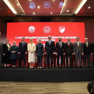 Aile ve Sosyal Hizmetler Bakanlığı ile TFF arasında iş birliği protokolü imzalandı - fotoğraf 8