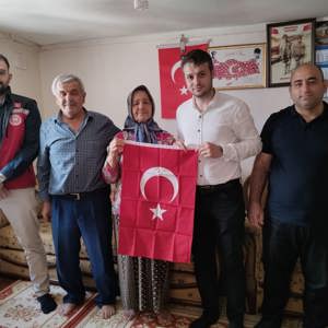 Sosyal Hizmet Merkezlerimiz Tarafından İl Genelinde Kıymetli Şehit Yakınlarımız ve Kahraman Gazilerimizi Ziyaretlere Devam Ediyoruz. - fotoğraf 5