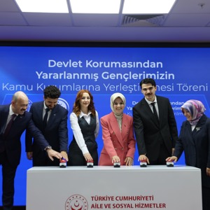 Bakanımız Göktaş, Devlet Korumasından Yararlanmış Gençlerin Kamu Kurumlarına Yerleştirilmesi Kura Töreni'nde konuştu - fotoğraf 1
