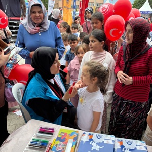 Vezirköprü’de Çocuklara Neşeli Şenlik   - fotoğraf 13