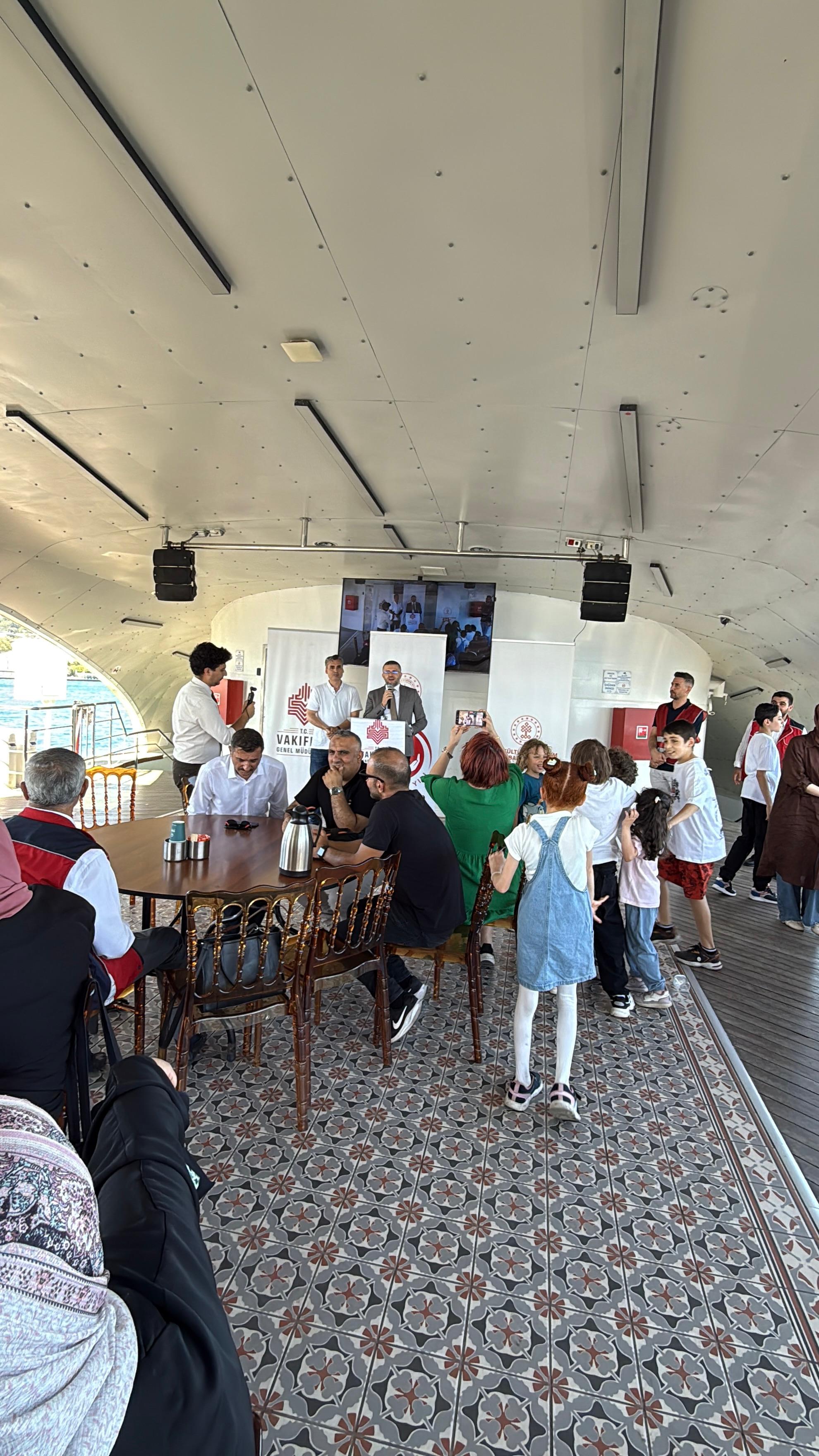 İl Müdürlüğümüz Tarafından Gazzeli Çocuklarımız ve Aileleri için Boğaz Turu Gezisi Düzenlenmiştir