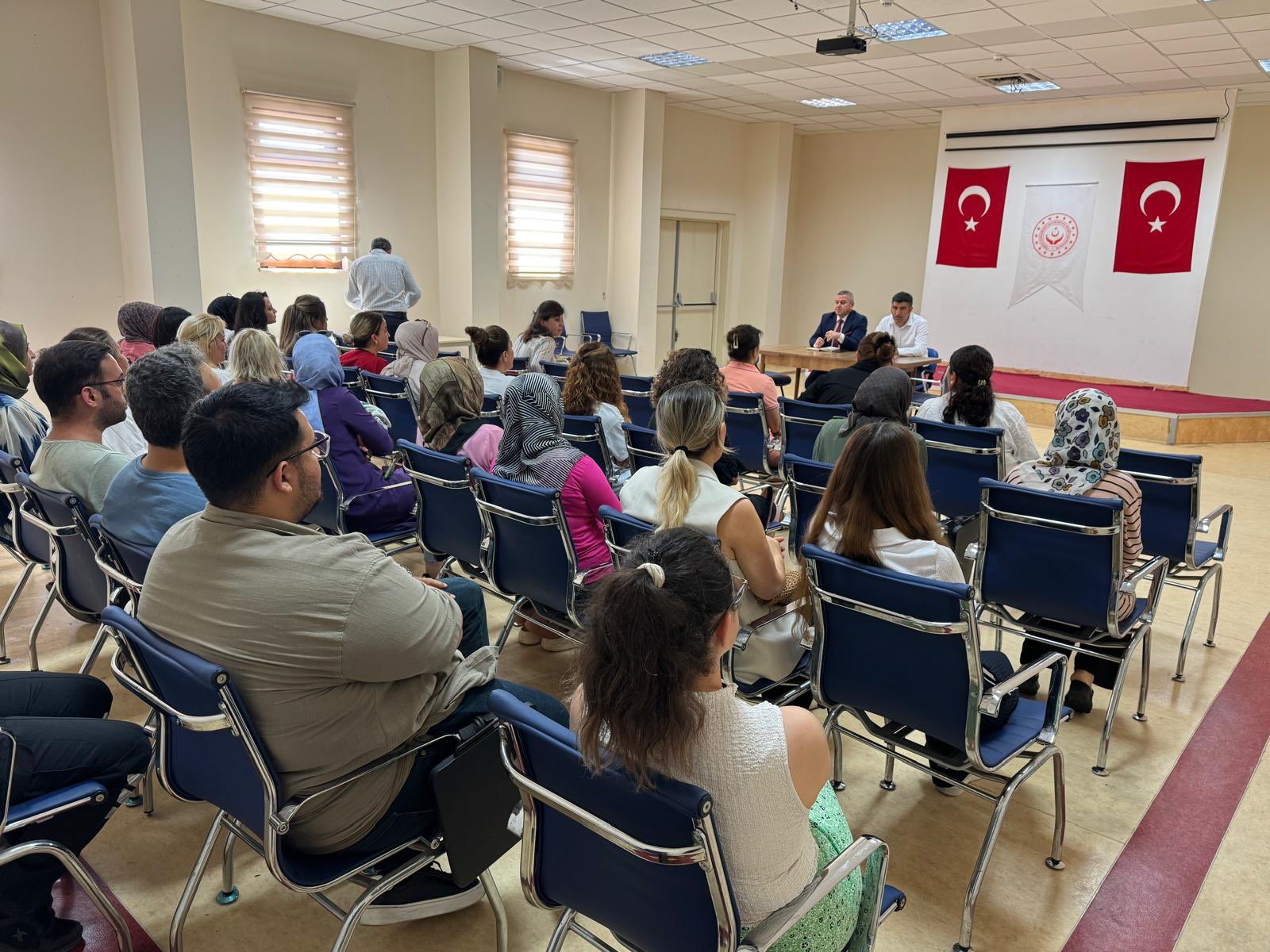 İl Müdürümüz Naci Yılmaz #DavultepeÇES kuruluşumuzda  aktif olarak çalışan personellerimiz ile standartlarımız yükselmesi maksadıyla koordinasyon toplantısı gerçekleştirdi.