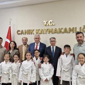 Judo Başarısına Anlamlı Destek: Çocuklardan Kaymakam Aydın’a Ziyaret - fotoğraf 1