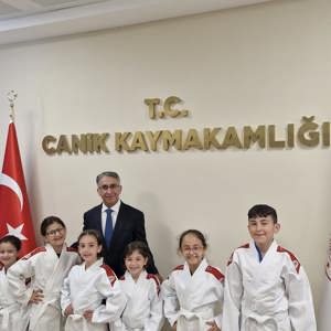 Judo Başarısına Anlamlı Destek: Çocuklardan Kaymakam Aydın’a Ziyaret - fotoğraf 2